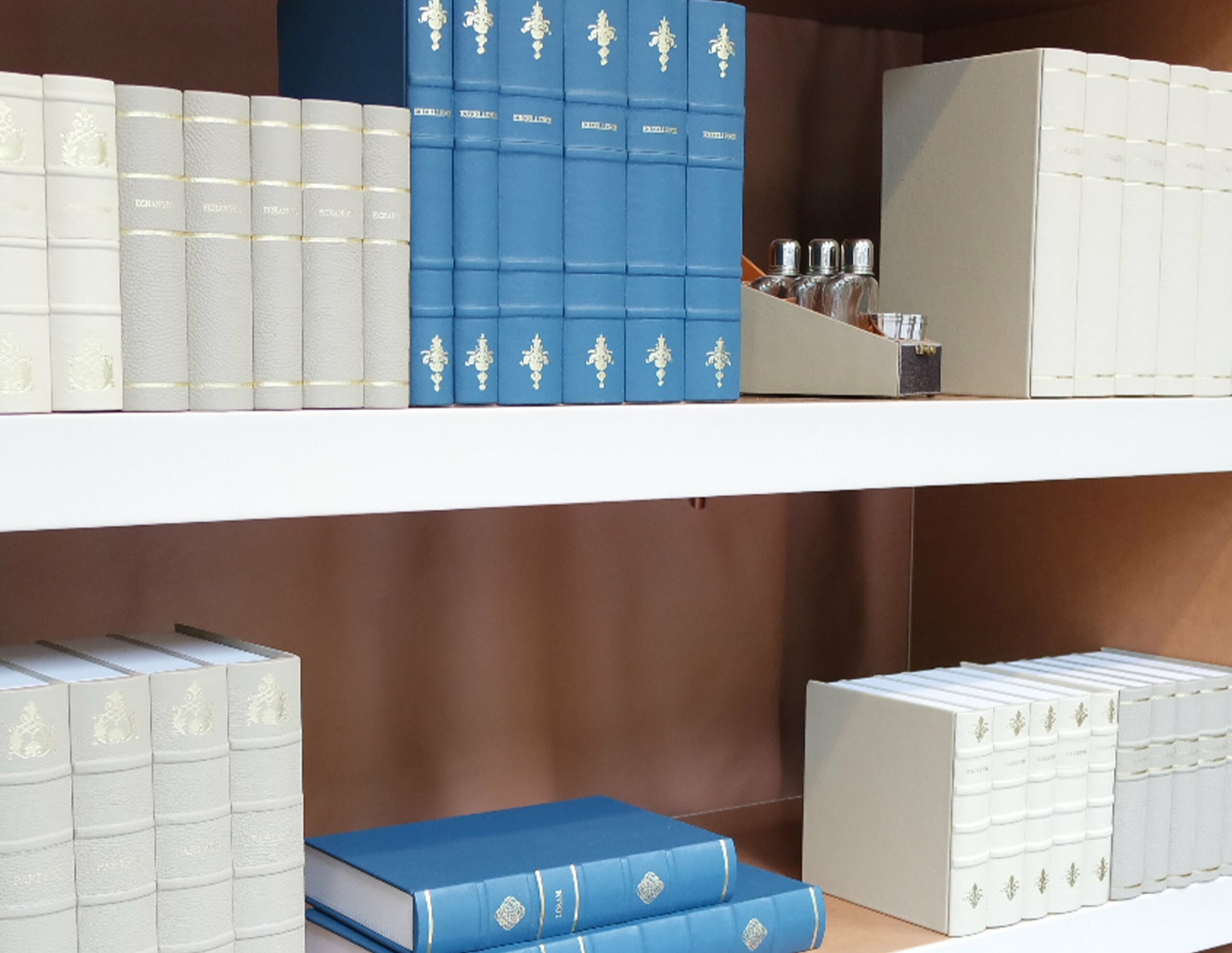 Bibliotheque de faux livres