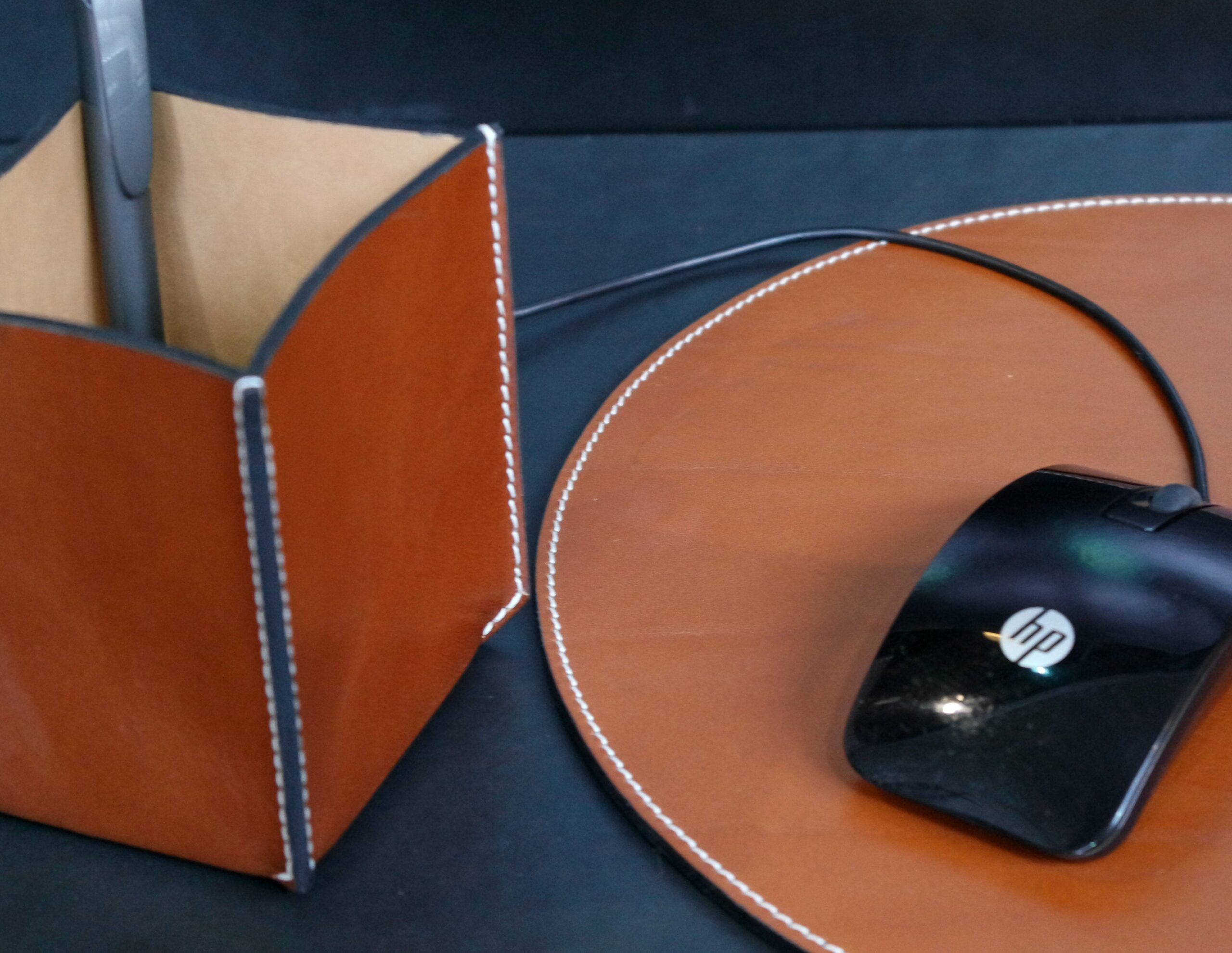Articles de bureau en cuir