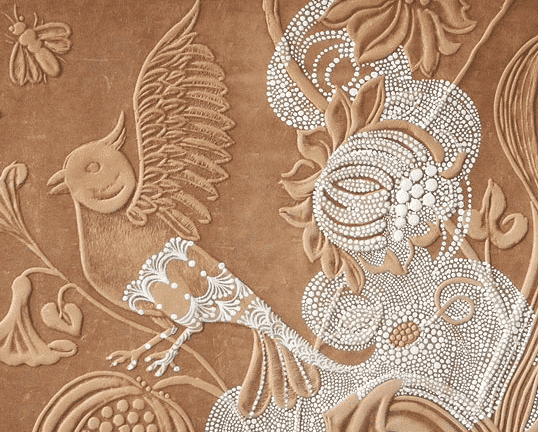 sophie_bohrt_cordoue_cuir_peint Peinture sur cuir par sophie bohrt