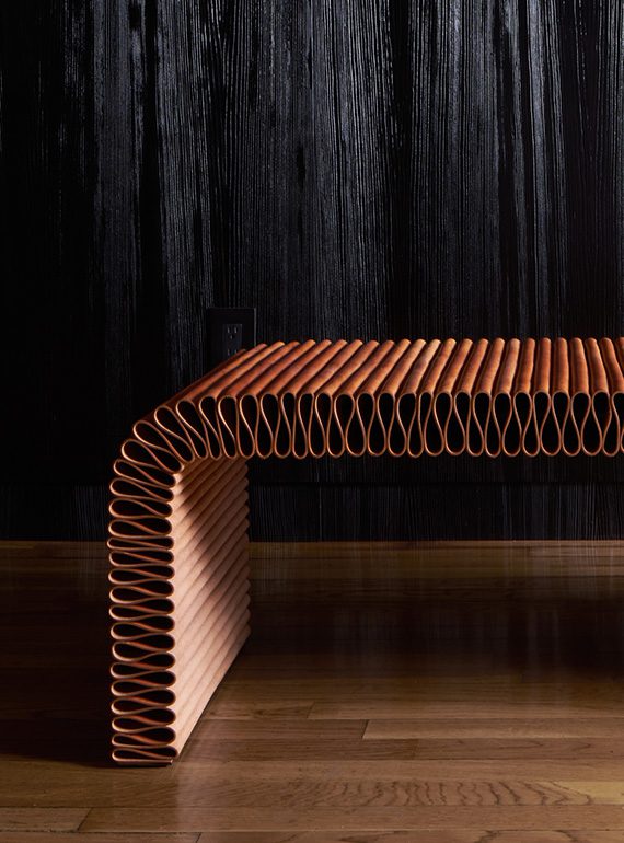 Lanterne en cuir Elliott Barnes